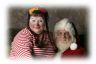 Santa and April Z Elf