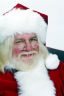 Close up of Santa Claus